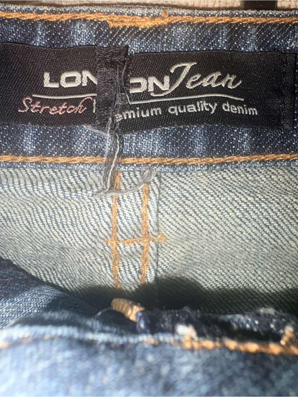 LONDONJEAN Blue Denim Seashell Trim Mini Skirt - Victoria’s Secret - Picture 6 of 8